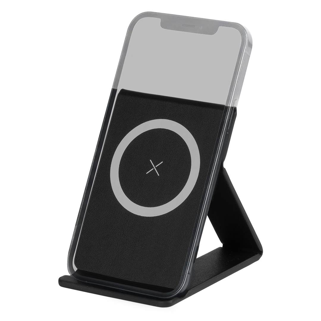 Sklopivi držač za telefon i bežični punjač, 15W, sa magnetom